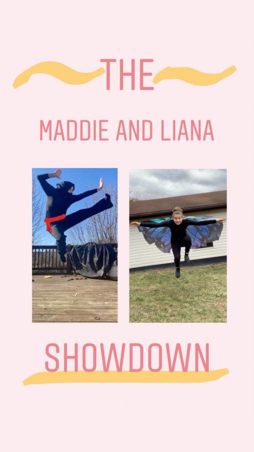 The Maddie and Liana Showdown is an account on Instagram full of a variety of challenges. 