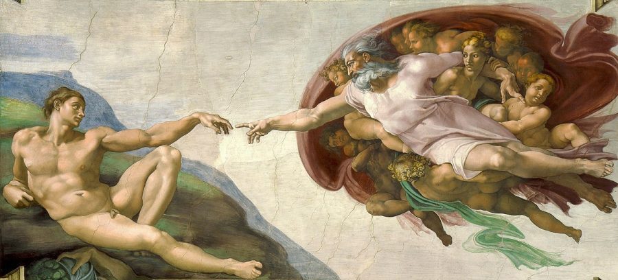 Michelangelos Creation of Adam.