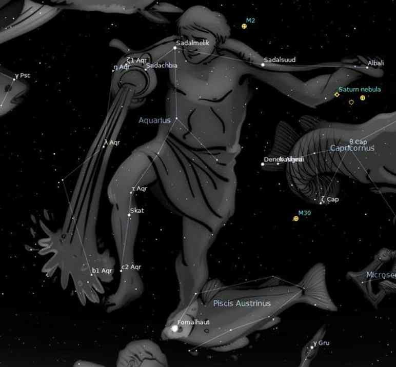 The+constellation+of+Aquarius+is+associated+with+water+in+a+number+of+cultures.