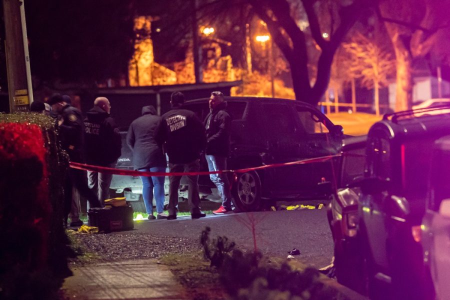 Portland investigators said one died and five others were injured during a shooting the evening of February 19.
Nathan Howard/Getty Images
