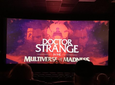 Title screen of Marvel Studios: Doctor Strange in the Multiverse of Madness.