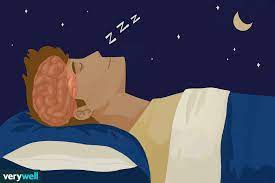 sleep is when your brain rests.