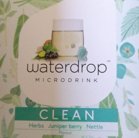 The packaging of one of the Waterdrop flavors.