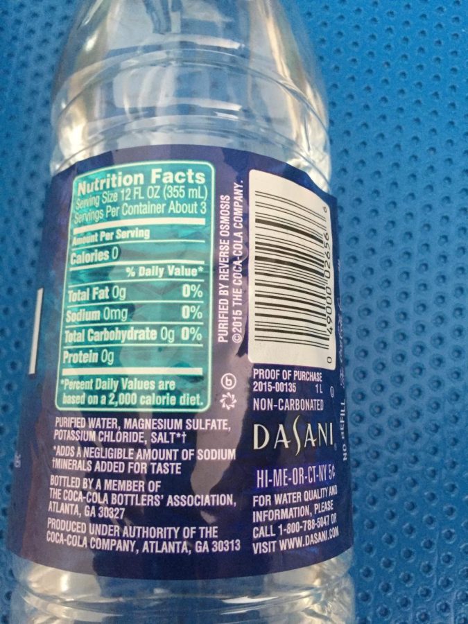 Dasani 12 oz, 8 ct