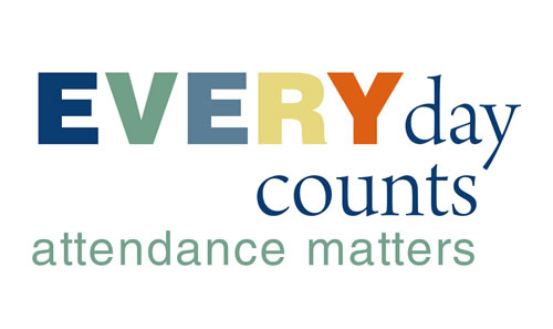 Every Day Counts, Attendance Matters is the new slogan here at East. Image from SpringISD.org. 
