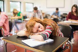A scheduled nap in the middle of the day could make a significant difference in teens feelings and performance in school. Image credit: Shutterstock.