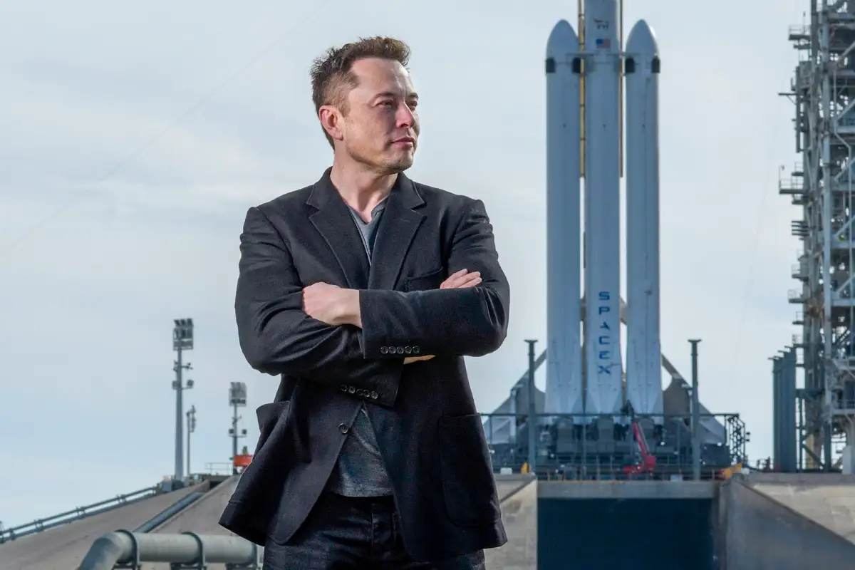Photo of Elon Musk from The Elon Musk Show. Photo credit: News Scientist.com. 