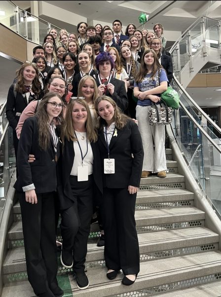 GEHS HOSA students at state competition. Photo credit: Heather Ratliff.