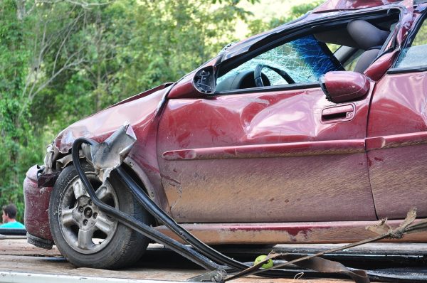 Car Wreck. Photo credit: Pixabay. 