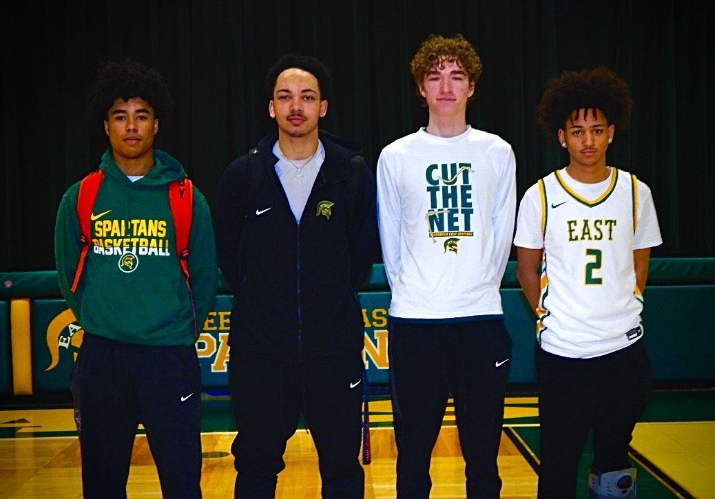 Left to right: Donavin Penn, Braylen Godfrey, Sam Hawver, and Darius Burns
Photo credit: Lashawnti Winston