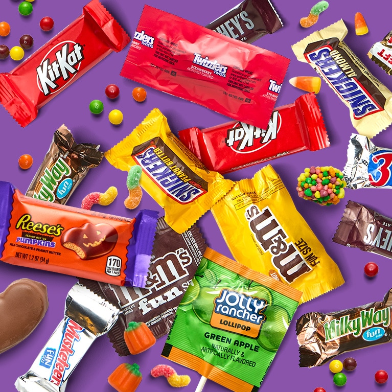 Random Halloween candies. Photo credit: Meijer