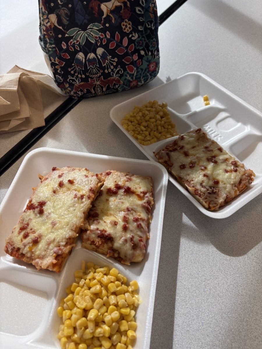 School lunch on October 28. Photo credit: Grace Withrow